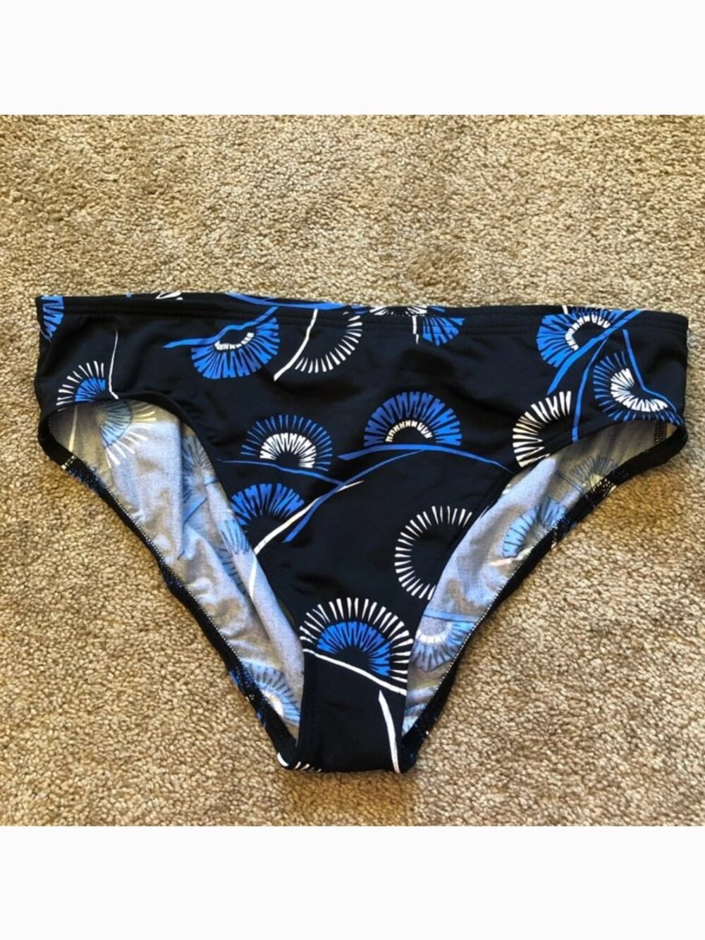 NEW NWT INC INTERNATIONAL CONCEPTS High Waisted Bikini Swimsuit Swim BOTTOM 14